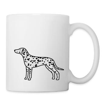 Dalmatian - Mug - white - Right