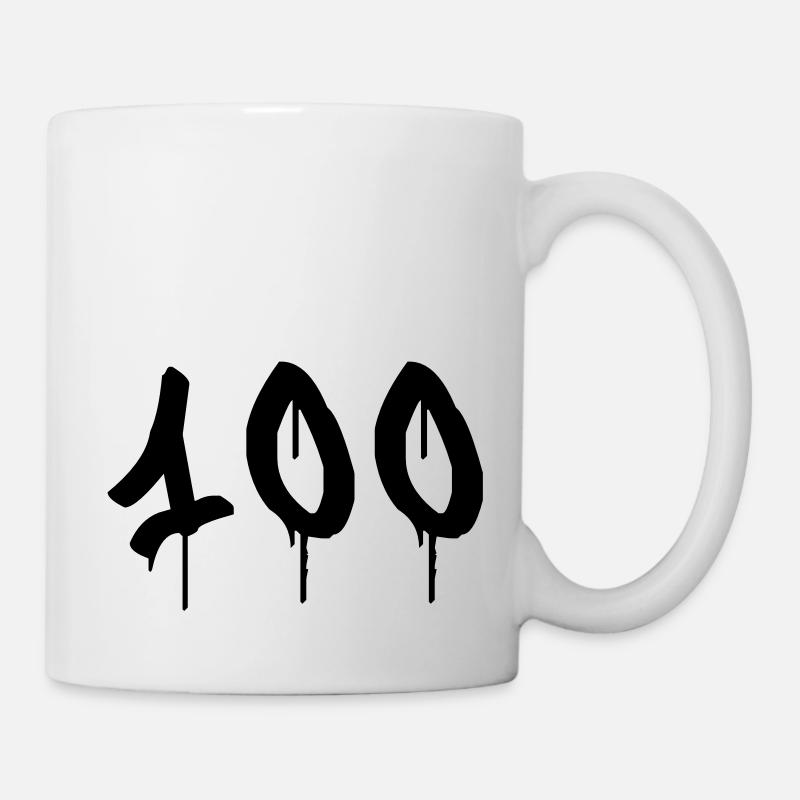 Graffiti : 100 - Mug - white
