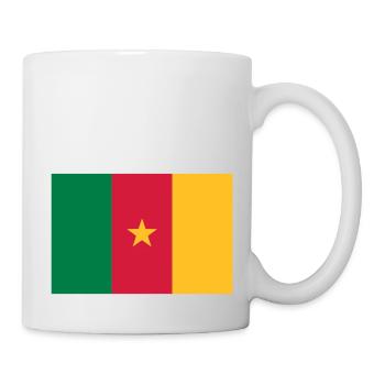 Drapeau Cameroun - Cameroon flag - Kamerun flagge - Mug blanc - blanc - Droite