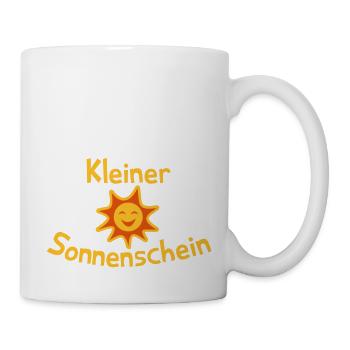 Kleiner Sonnenschein - Tasse - Weiß - Rechts