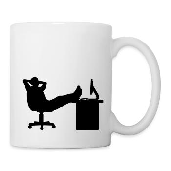 Boss relax - Tasse - Weiß - Rechts