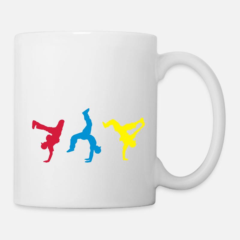 bboys___f3 - Mug blanc - blanc