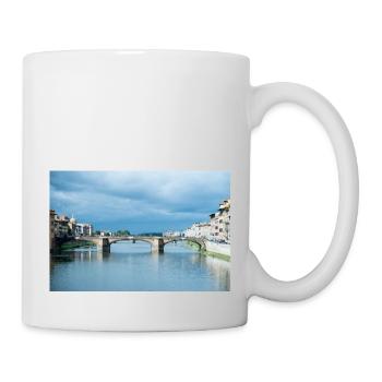 Ponts de Florence Italie IV - Mug blanc - blanc - Droite