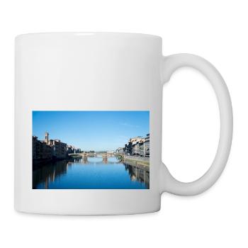 Ponts de Florence Italie V - Mug blanc - blanc - Droite
