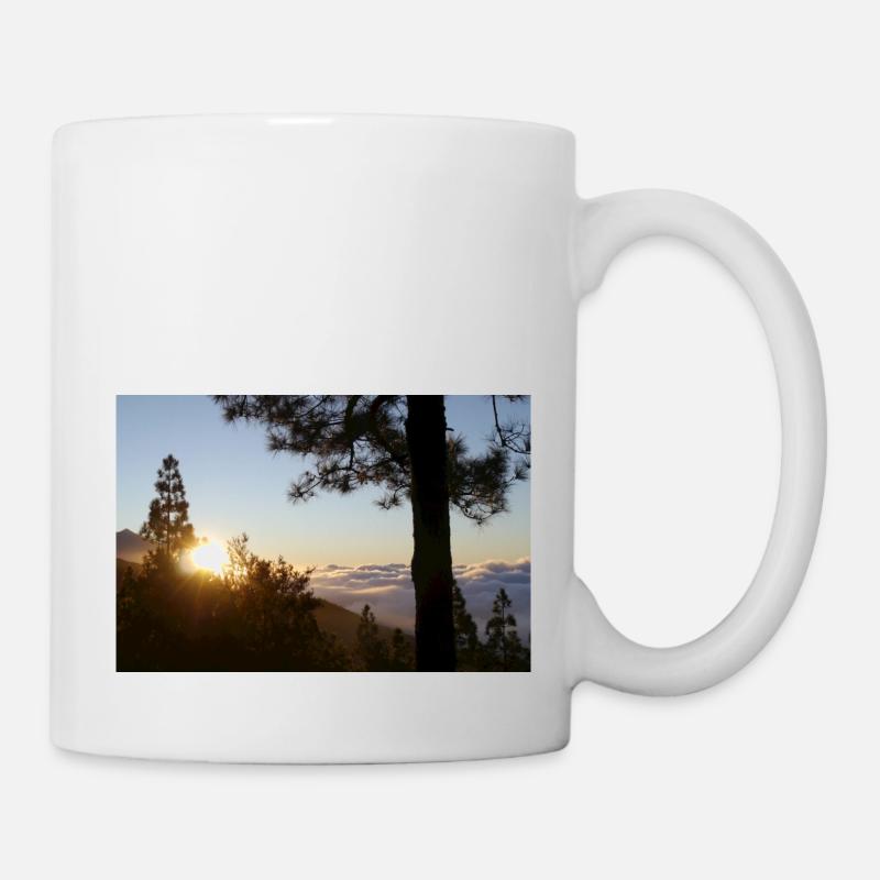 Teide, Teneriffa - Tasse - Weiß