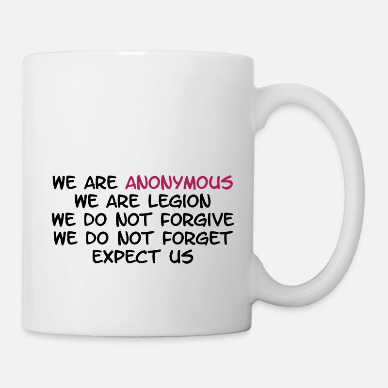 [NL] Anonymous - Tasse - Weiß