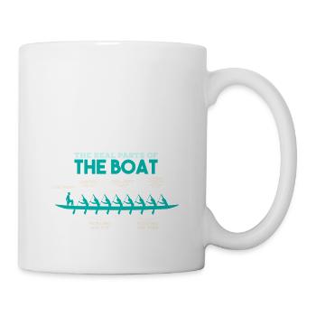 Anatomy of a Rowing Boat - Rowing Oarsman Oars - Mug - white - Right