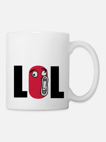 lol - Mug - white