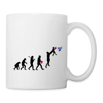Evolution Basket daddy - Mug blanc - blanc - Droite