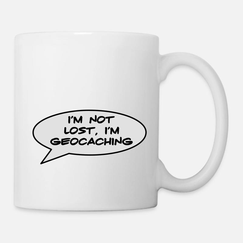 Geocaching - Mug - white