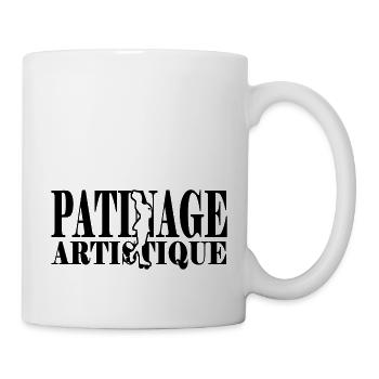patinage artistique - Mug blanc - blanc - Droite