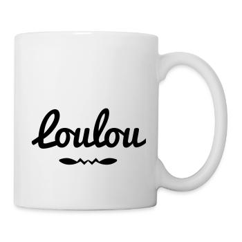Loulou - Mug blanc - blanc - Droite