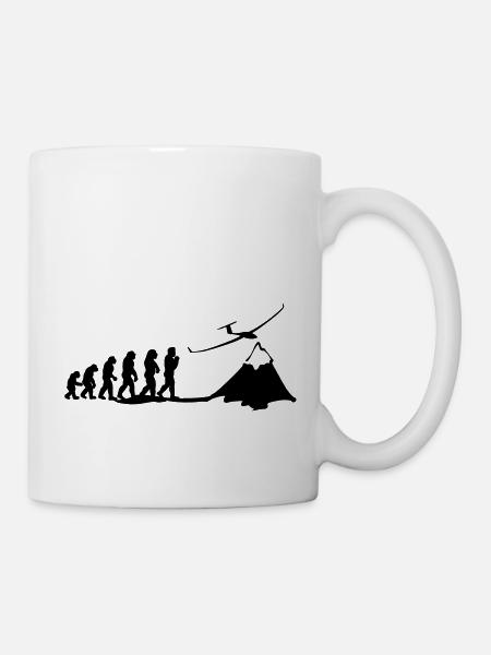 Segelflug évolution - Mug blanc - blanc