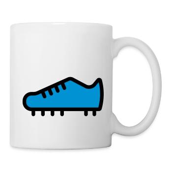 football boot - Mug - white - Right