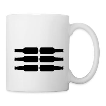 sixpack 2 - Tasse - Weiß - Rechts