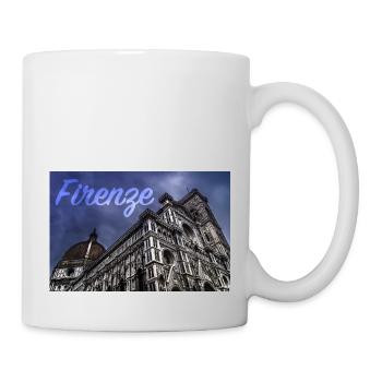 Cathédrale de Florence Italie Toscane - Mug blanc - blanc - Droite