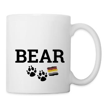Ours gay - Mug blanc - blanc - Droite