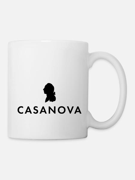 Casanova - Limitierte Edition - Tasse - Weiß