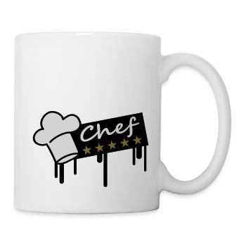 5_stars_chef_grafitti_rectangle - Mug - white - Right