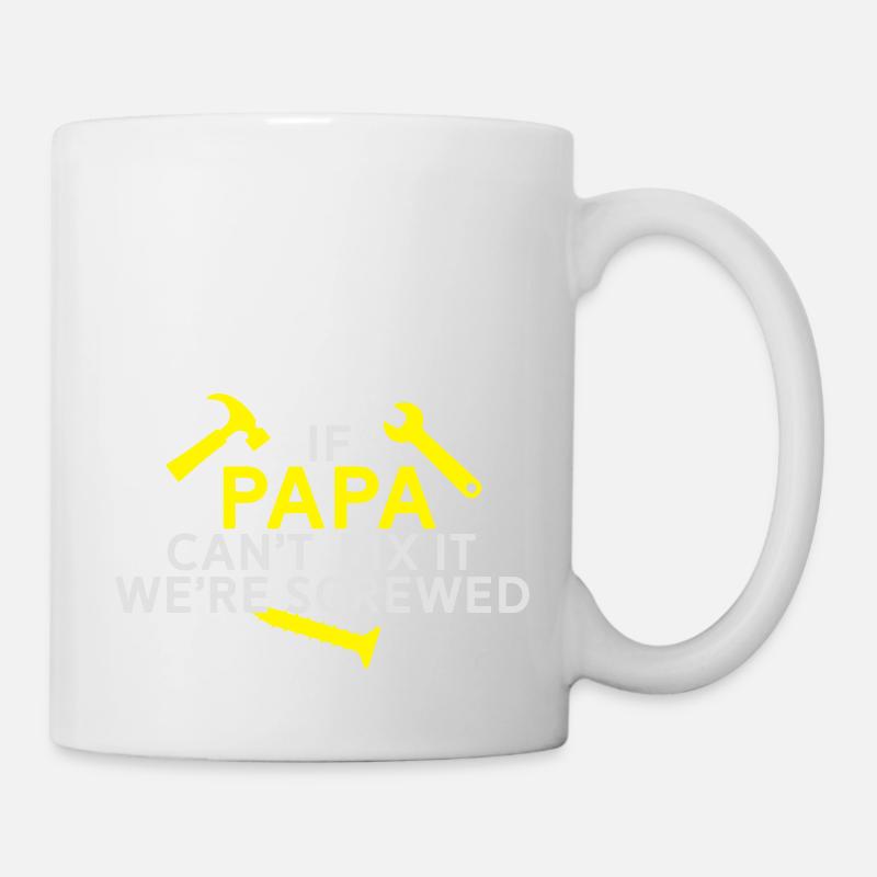 Vattertag. Father's Day. Geschenk - Tasse - Weiß