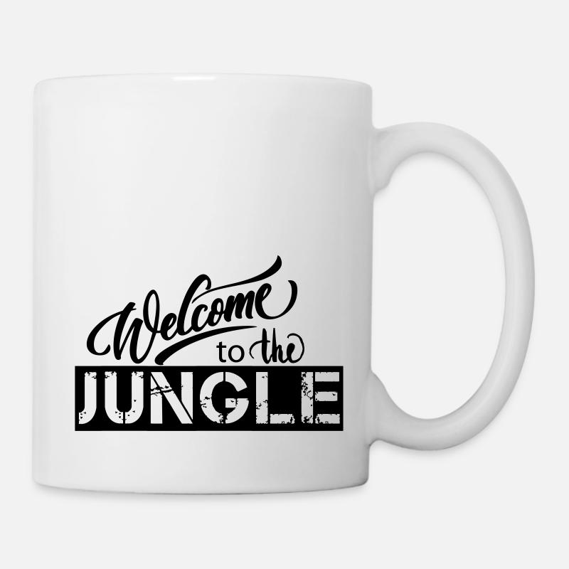 welcome to the jungle - Mug - white