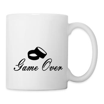 game over - Tasse - Weiß - Rechts