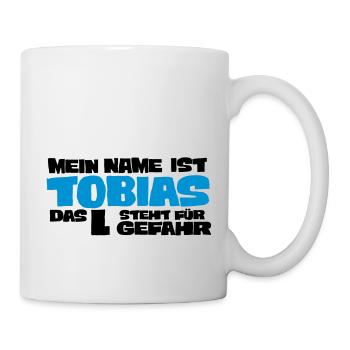 tobias - Tasse - Weiß - Rechts