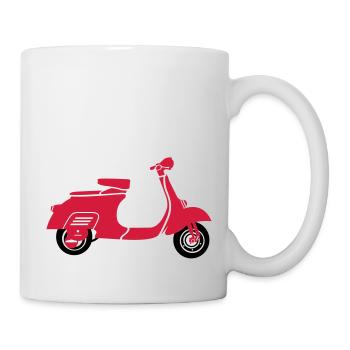 Scooter - Mug blanc - blanc - Droite