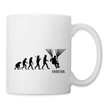 Paragliding Evolution Gleitschirm Evolution - Tasse - Weiß - Rechts