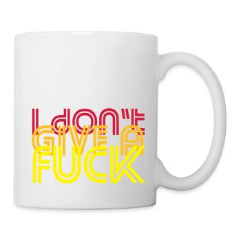 i do not give a fuck - Mug - white - Right