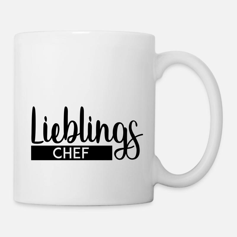 lieblingschef - Tasse - Weiß