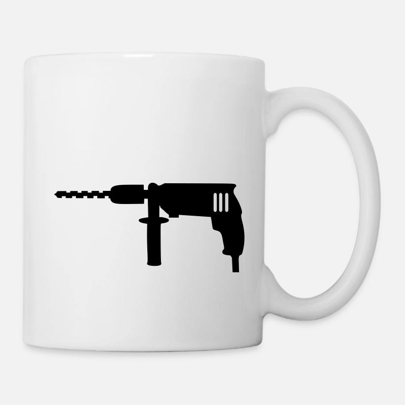 Power drill - Mug - white