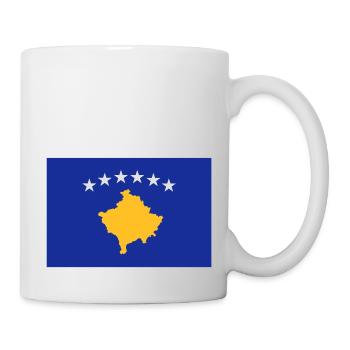 Kosovo - Tasse - Weiß - Rechts
