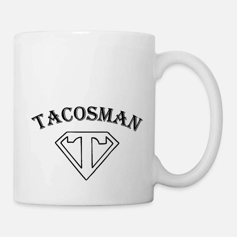 TACOSMAN - Mug blanc - blanc