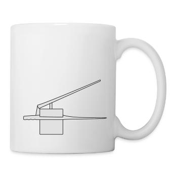 spaetzlespresse - Tasse - Weiß - Rechts