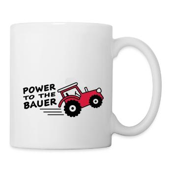 power_to_the_bauer - Mug - white - Right