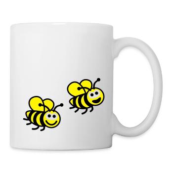 biene_bee___f3 - Mug blanc - blanc - Droite