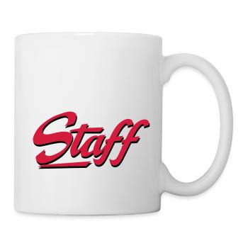 staff - Mug blanc - blanc - Droite