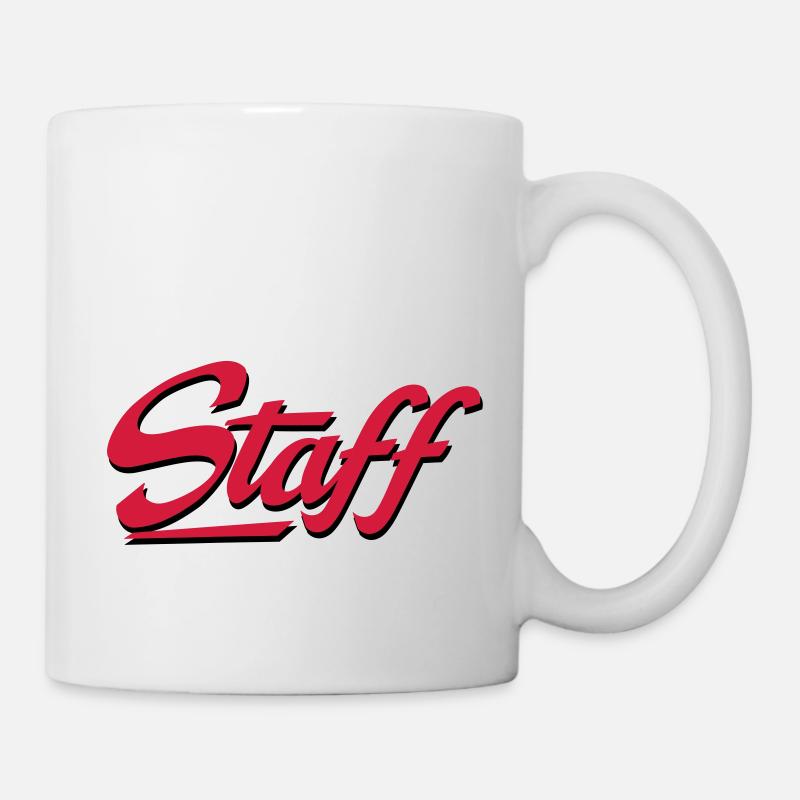 staff - Tasse - Weiß
