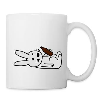 drunken_bunny - Tasse - Weiß - Rechts
