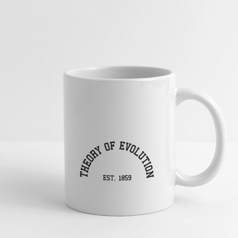 Theorie der Evolution - Est. 1859 (Half-Kreis) Tasse