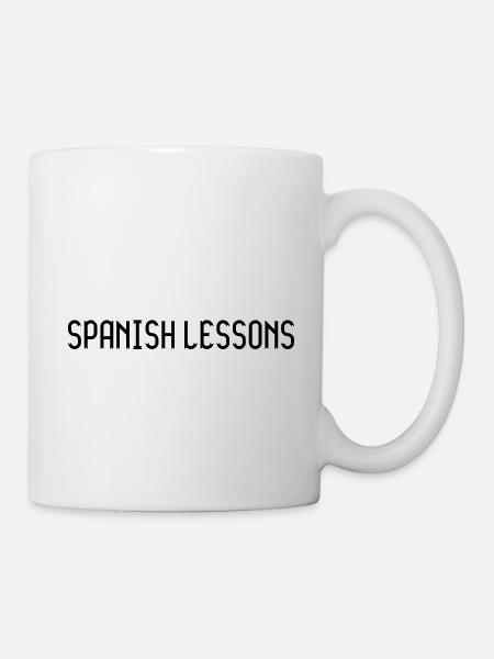 I dont take spanish lesson Reggaeton Latin Music - Mug - white