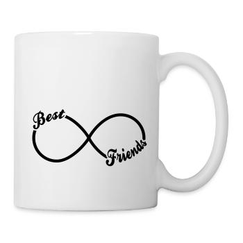 Best Friends Forever - Tasse - Weiß - Rechts