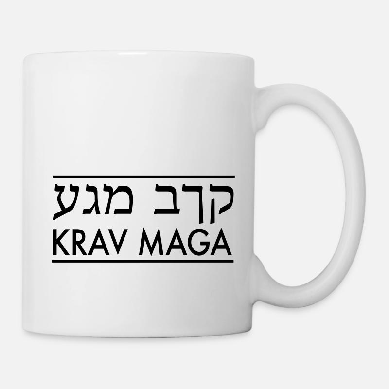 Krav Maga - Tasse - Weiß