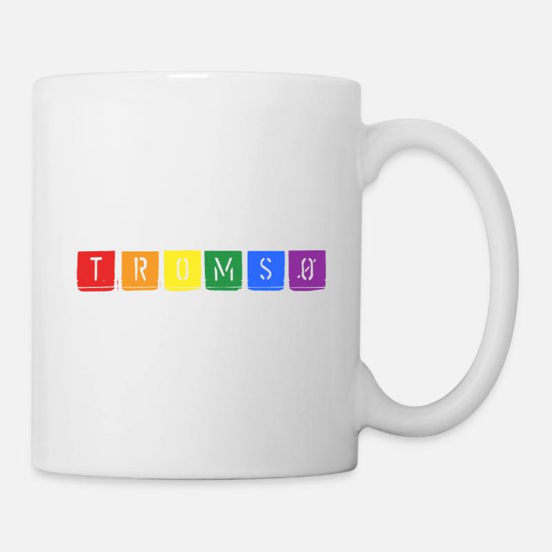 Rainbow Tromsø - Mug - white