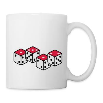 ACAB Würfel - Tasse - Weiß - Rechts