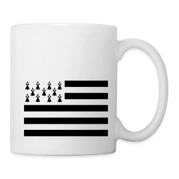 Breton flag - Mug - white - Right
