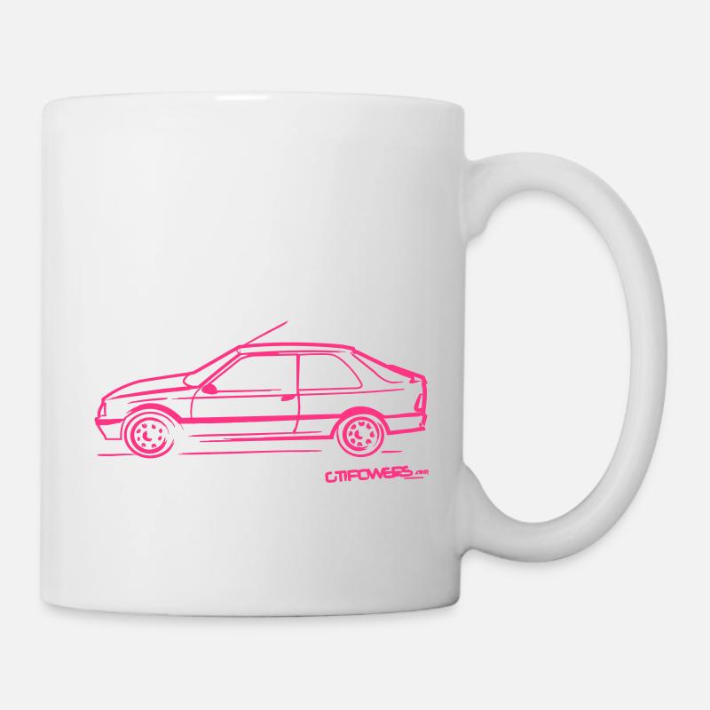 Zeichnung 309 - Tasse - Weiß