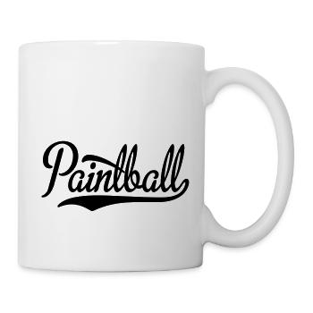 paintball - Tasse - Weiß - Rechts