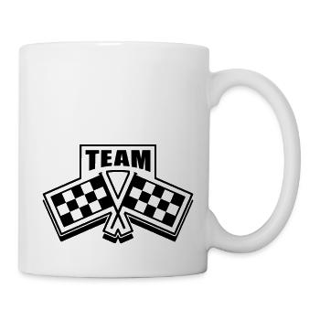 racing_team__f1 - Tasse - Weiß - Rechts
